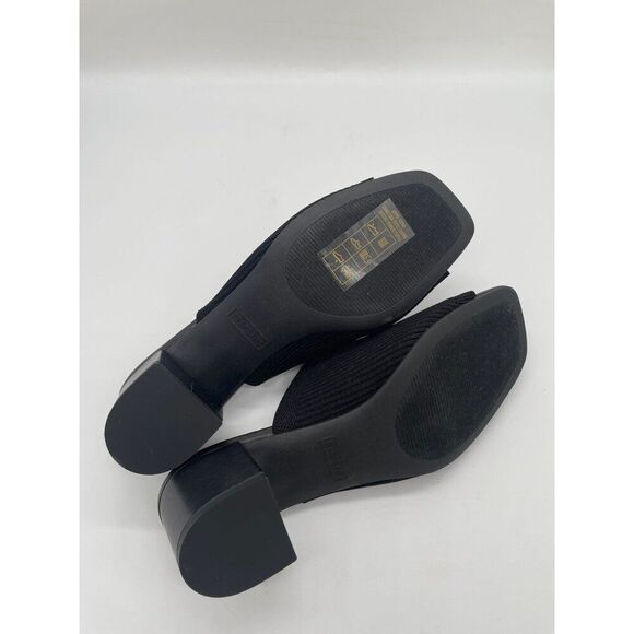 Everlane The Glove Mule Sandal Womens Sz 11 Black Re Knit Block Heel Slip On - Picture 5 of 11